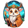Druide Mignon Illustration