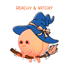 Peachy and Witchy