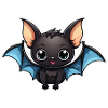 Bat Cute Illustration