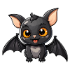 Bat Cute Illustration