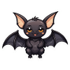 Bat Cute Illustration