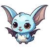 Bat Cute Illustration