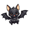 Bat Cute Illustration
