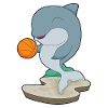 Dolphin Basketball Player Basketball