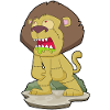 Lion Halloween Zombie