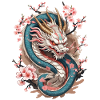 Japanese Dragon Streetwear Aesthetic Design