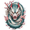 Japanese Dragon Design Aesthetic Streetwear
