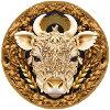 Golden Bull Head Mandala