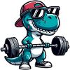 T-Rex Workout Dino Musculation