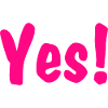 Yes Pink