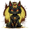 Pharaoh Temple Cat