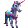 Rainbow Mane Unicorn Tee