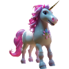 Pastell-Einhornblüte