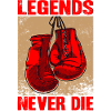 Legends never die Boxing