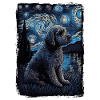 Lagotto Romagnolo Nuit étoilée