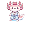 Axolotl als Sternzeichen Krebs