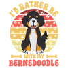 Chien Bernedoodle