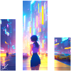 Girl in City
