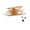 Board Game Funny Backgammon