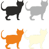 katzen bunt