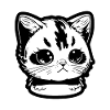 Cat black