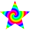 Rainbow Candy Star