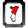 Map of Alsace