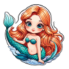 Mermaid Fantasy Illustration