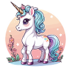 Einhorn Illustration