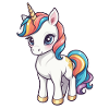 Einhorn Illustration
