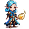 Sorceress Fantasy Illustration