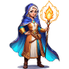 Sorceress Fantasy Illustration