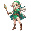Elf Fantasy Illustration