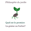 Philosophie du jardin design