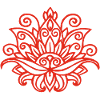 Red Lotus Mandala
