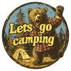 Lets Go Camping Bear