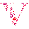 Lettre v bisous