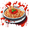 Spaghetti / Pasta / Pasta / Italy / Pizzeria