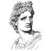 Greek Bust With Eyes