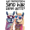 Funny Llama Couple Unisex T-Shirt