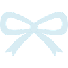 Light Blue Bow
