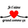 je t'aime, amour, amour sincère