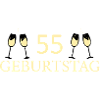 55th birthday 55 years
