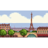 Paris, France - Pixel Art