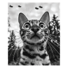 Cat - Alien Selfie Bengal UFO