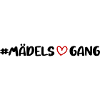 Girls Gang Team Women Heart