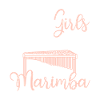 Cool girls play marimba