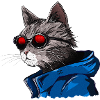 Chat humanoïde - Humanoid cat
