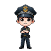 Police kid