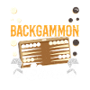 Brettspiel Lustiges Backgammon